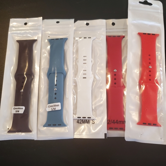 🍒🍒 Replacement Bands For Apple Watch (5) Price Firm - Picture 1 of 8